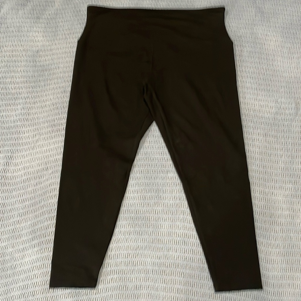 2X Black Leggings with Control Tops